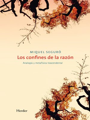 cover image of Los confines de la razón